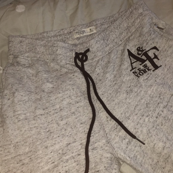 Gray Abercrombie Sweats - Picture 4 of 5
